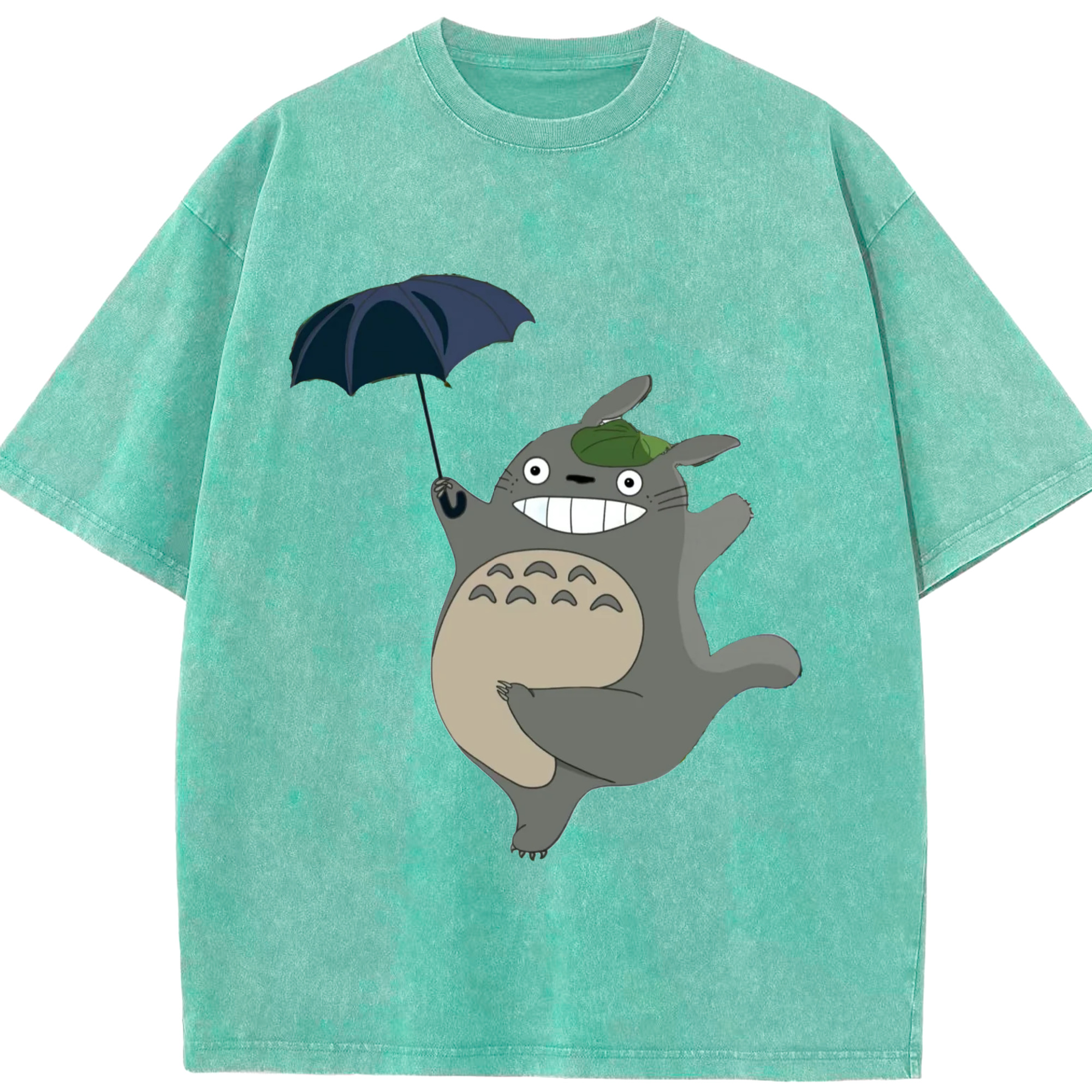 （画像用） となりのトトロ 草壁メイ 草壁サツキ My Neighbor Totoro Satsuki Kusakabe Mei Kusakabe 綿100% ヴィンテージ風 半袖Tシャツ（フロントプリント）